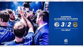 Schalke 04 vs Splyce  Playoffs Summer Split 2018 HIGHLIGHTS [upl. by Mina327]