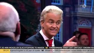 Wilders Timmermans Wachtgeld SBS6 debat [upl. by Andra610]