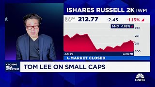 If Fed starts cutting money on the sidelines could funnel into small caps says Fundstrats Tom Lee [upl. by O'Connor795]