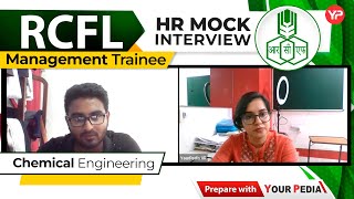 HR Mock for RCFL Management Trainee  Chemical Engg Start Interviews Preparation with YourPedia [upl. by Nerha637]