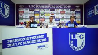 Pressekonferenz vor dem Spiel SV Meppen gegen 1 FC Magdeburg [upl. by Llenoil]