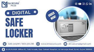 Protect Your Valuables with DM Securia Digital Safe Lockers 🔒  Order Now [upl. by Zetrac]