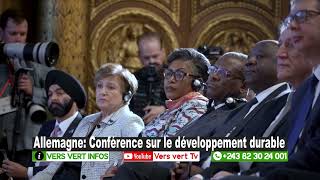 CONFERENCE SUR LE DEVELOPPEMENT DURABLE A HAMBOURG [upl. by Stewart]