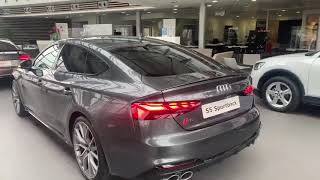 Audi S5 Sportback 347ps finished in Daytona Grey  Pearl Effect [upl. by Hui575]