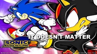 SONIC KARAOKE INSTRUMENTAL Sonic Adventure 2  It doesnt matter Ted Poley amp Tony Harnell [upl. by Niltiak]