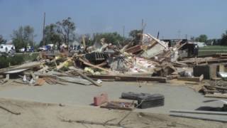 Rebuilding Pilger Nebraska in the aftermath of a tornado [upl. by Alyacim]