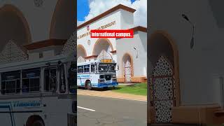 International campus campus international srilanka bus beautiful busses [upl. by Etnoid]