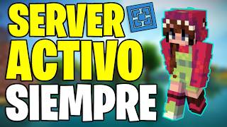 ✅Como HACER un SERVIDOR de ATERNOS SIEMPRE ACTIVO🤖 💎SERVER DE ATERNOS que NO SE CIERRA👈 Minecraft [upl. by Krucik]