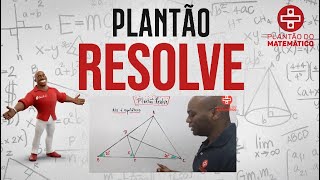 Plantão Resolve 2  Congruência de triângulos  Professor Sacramento  Matemática [upl. by Hildagarde633]