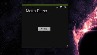 C Tutorial 1  Metro GUI Setup and Using Metro Form GUI  Source [upl. by Bascomb]