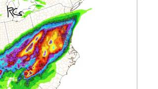 WXRISK FIRST CALL SNOWSTORM FORECAST FOR JAN2223 [upl. by Naitsirhk]