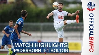 HIGHLIGHTS  SC Paderborn 41 Bolton [upl. by Hunger]