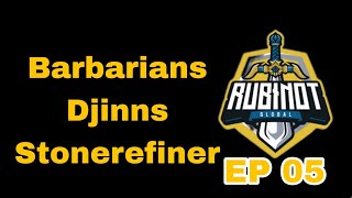 Tasks do Rubinot  EP 05 Barbarians Djinns e Stonerefiner [upl. by Odab689]