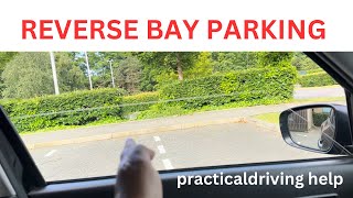 Reverse Bay Parking  practicaldriving help [upl. by Joellyn]