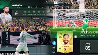 Fc Mobile 24 Alisson Becker Gk Card Performance fcmobile24 [upl. by Annayak]