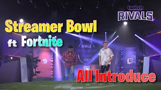 Streamer Bowl ft Fortnite  Full Introduce  Twitch Rivals 2020 [upl. by Elonore]