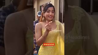 shorts rashmikamandanna rashmika viral youtubeshorts cute expression reels sami [upl. by Oner]