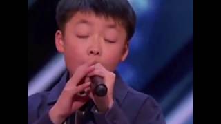 Xie Hua Piao Piao in Americans Got Talent [upl. by Placidia]