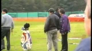 Toyota World Match Play Golf 1992  Wentworth Practice Ground  Part One Olazabal Ballesteros [upl. by Rooker]