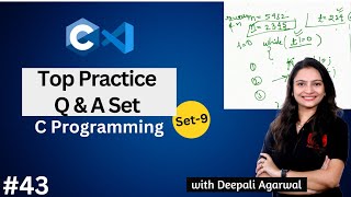 C Programming MASTER Reveals Top Practice Questions 43 [upl. by Torto]