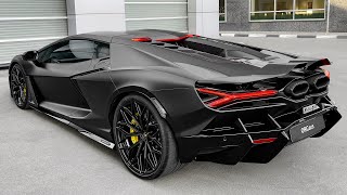 2025 Lamborghini Revuelto Matte Black  Sound Interior and Exterior [upl. by Ecerahs]