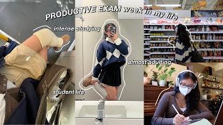 STUDY VLOG  a PRODUCTIVE UNI WEEK in my life studying on campus student meals amp daily life [upl. by Mavis]