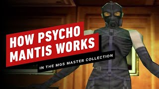 How Psycho Mantis Works in the Metal Gear Solid Master Collection [upl. by Asirral]