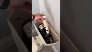 Fixing A Pressure Assist Toilet plumbing shorts [upl. by Lekar]