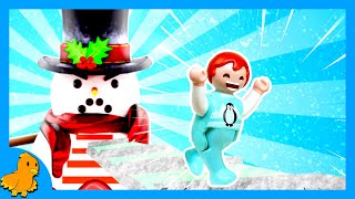 Entkommt Emma vor OLAF dem SCHNEEMANN aus DIE EISKÖNIGIN⛄❄️ Obby  Playmobil Familie Vogel Roblox [upl. by Siladnerb]