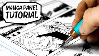 How to draft and panel MANGA PAGES  DrawlikeaSir [upl. by Chrisse]