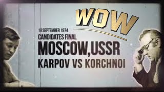 KTO WYGRA TURNIEJ KANDYDATÓW 1974  Anatolij Karpow vs Wiktor Korcznoj [upl. by Agrippina]