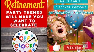 Retirement party ideas and events celebrate [upl. by Anear]