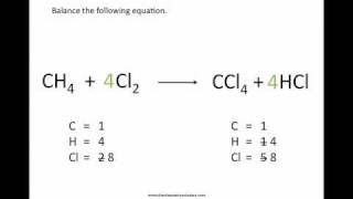 Balancing Chemical Equations  Chemistry Tutorial [upl. by Carl]