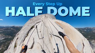 Sub Dome Half Dome Virtual Hike Up  POV [upl. by Afatsom]