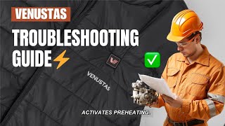 Venustas Heated Clothing Troubleshooting  Quick Fixes for Common Issues venustas heatedjacket [upl. by Ssidnac865]