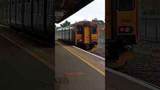 150221 departing Newton Abbot [upl. by Assetan123]