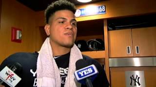 Dellin Betances talks being ready for anything [upl. by Ahsinra85]