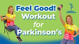 Seated Workout to Ease Parkinsons Symptoms and Feel Better [upl. by Haym]