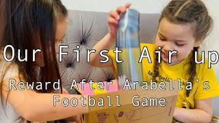 Air Up Gen 2 Bottle Cobalt Blueberry Unboxing  Peach Flavour [upl. by Eadrahs]