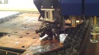 Cnc Cutting Machine RAPTOR 620 Plasma  Drill [upl. by Sucam616]