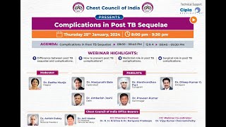 Complications in Post TB Sequelae [upl. by Anwahsed]