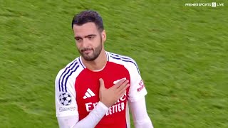 Mikel Merino vs PSG  ARSENAL DEBUT  ALL SKILLS [upl. by Adnuhsal]