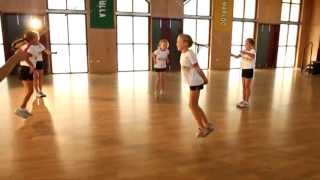 Jump Rope for Heart Skipping Skills 6 Triangle [upl. by Ellives]