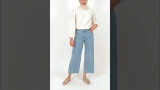 COTTON Yarona Straight Cut Jeans 2 0 Blue Wash [upl. by Nylorak]