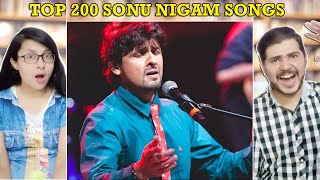 Couple Reaction on Top 200 Sonu Nigam Songs  SangeetVerse [upl. by Hermie]