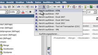 IBM Cognos Report Studio  Grundlagen  Part 1 [upl. by Allin52]