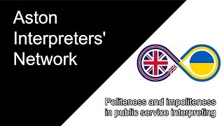 Politeness and impoliteness in public service interpreting with Dr Yvonne Fowler [upl. by Ogait]