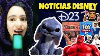 ✅quotNOTICIAS DISNEY D23quot Trailers Noticias Anuncios Lanzamientos Disney Pixar Marvel Star Wars [upl. by Anilem]