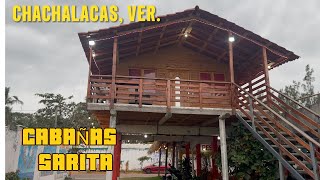 CABAÑAS SARITA EN PLAYA CHACHALACAS VERACRUZ [upl. by Dexter]