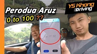 Perodua Aruz Test Drive Review  0 to 100 Time Most Affordable 7Seater  YS Khong Driving [upl. by Marius]